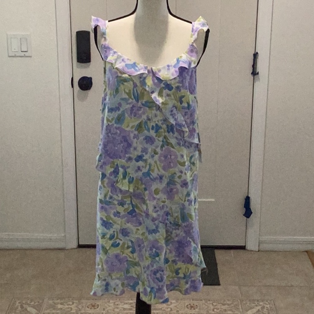 Floral Ruffle Dress